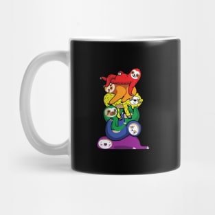 LGBT Sloths Mug